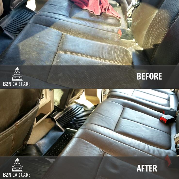 Car Detailing Bozeman - Leather Cleaning