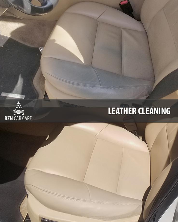 Car Detailing Bozeman - Leather Cleaning